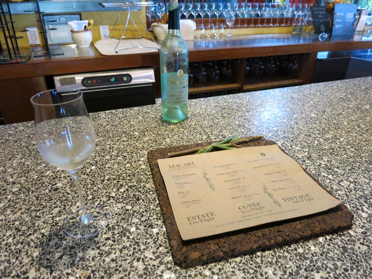 Macari Vineyards, 150 Bergen Avenue, Mattituck, New York, May 29, 2015