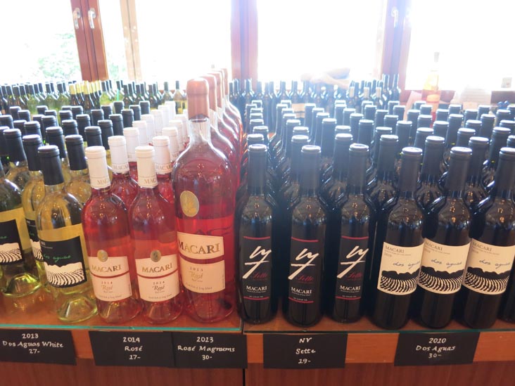 Macari Vineyards, 150 Bergen Avenue, Mattituck, New York, May 29, 2015