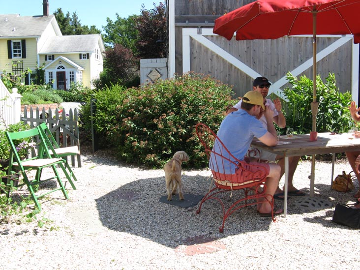 Garden, Croteaux Vineyards, 1450 South Harbor Road, Southold, New York, July 4, 2009