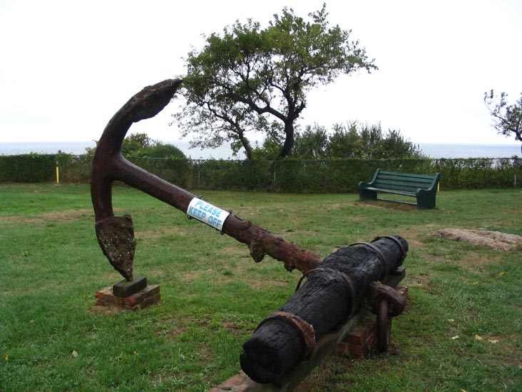 Commodore's Anchor, Horton Point Lighthouse, Southold, New York, October 9, 2005