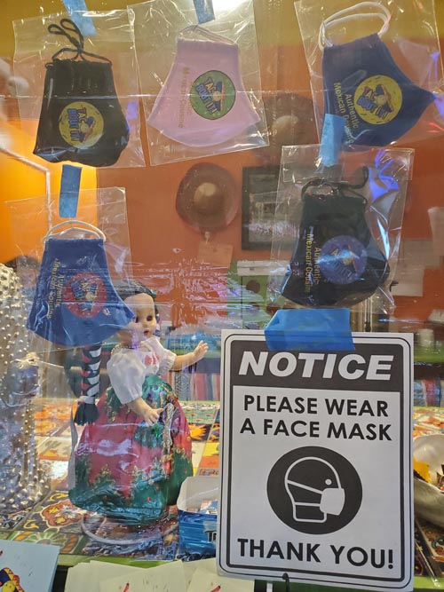 Face Masks, Taco Bout It, 40b East Main Street, Riverhead, New York, February 12, 2021