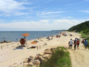Beach, Wildwood State Park, Wading River, Long Island, New York