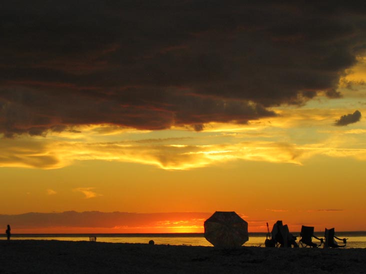 Sunset, Beach, Wildwood State Park, Wading River, Long Island, New York, July 21, 2007, 8:19 p.m.
