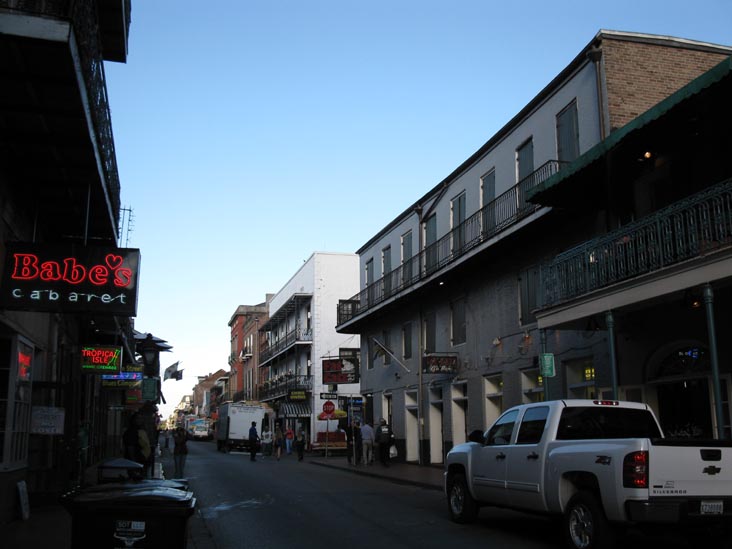 Bourbon Street Near St. Louis Street, French Quarter, New Orleans, Louisiana