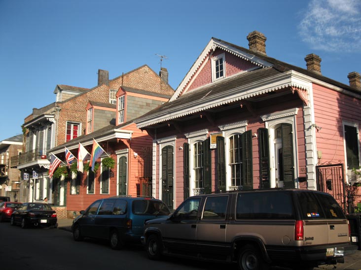 Bourbon Street Between Dumaine Street and St. Philip Street, French Quarter, New Orleans, Louisiana
