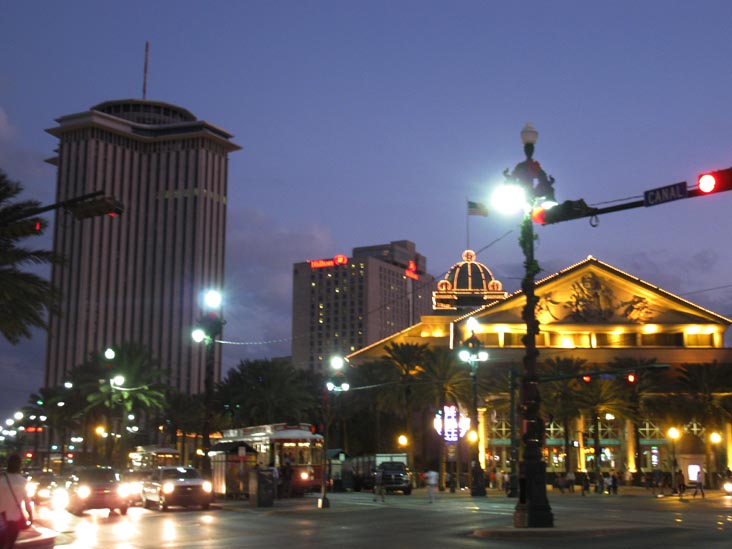 World Trade Center of New Orleans From Canal Street at Peters Street, New Orleans, Louisiana