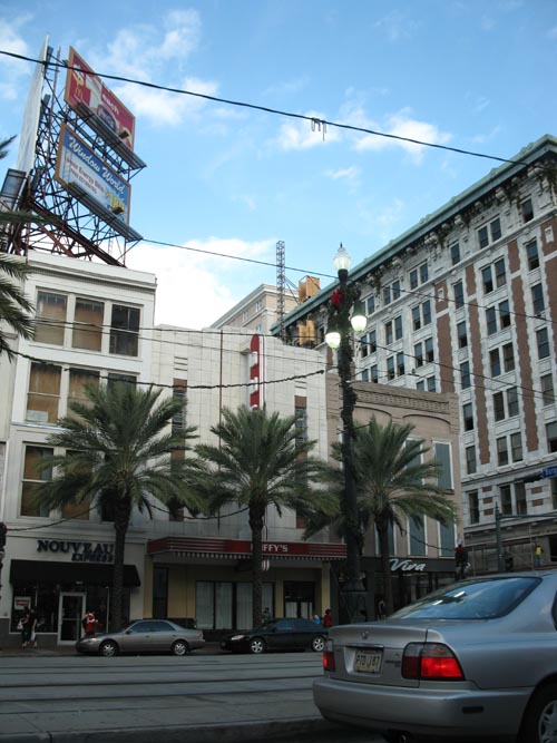 North Side of Canal Street at Burgundy Street, New Orleans, Louisiana