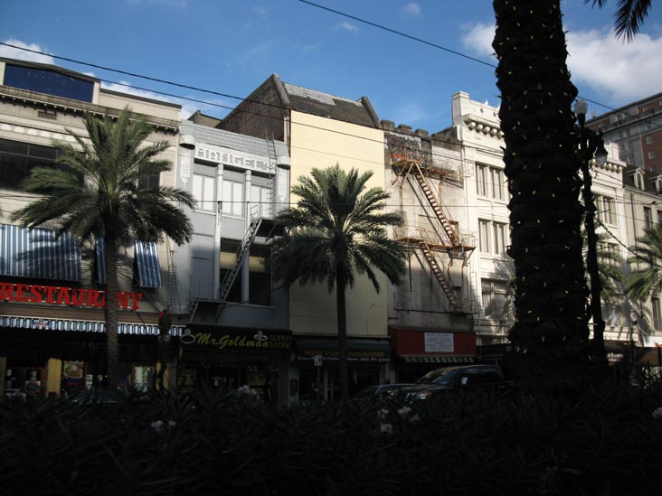 North Side of Canal Street Between Dauphine Street and Bourbon Street, New Orleans, Louisiana
