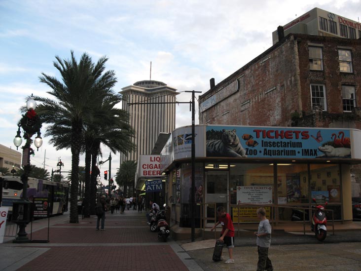 South Side of Canal Street Between Tchoupitoulas Street and Magazine Street, New Orleans, Louisiana