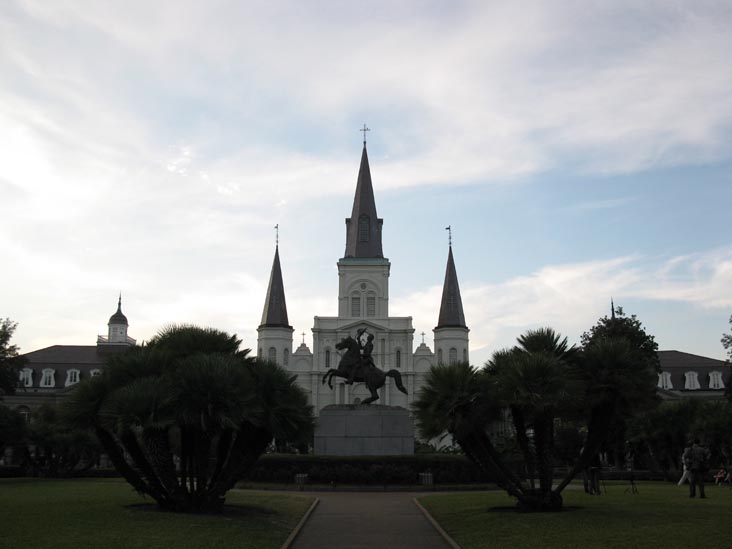 St. Louis Cathedral/Cathedral-Basilica of St. Louis King of France, Jackson Square, French Quarter, New Orleans, Louisiana