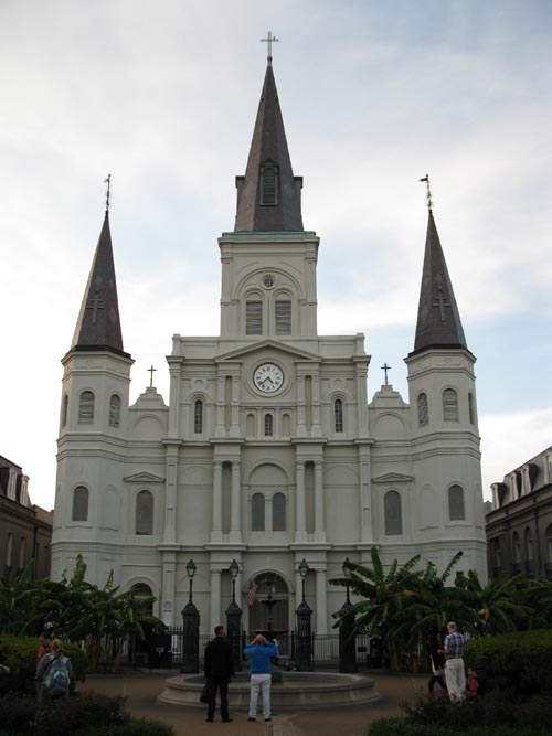 St. Louis Cathedral/Cathedral-Basilica of St. Louis King of France, Jackson Square, French Quarter, New Orleans, Louisiana