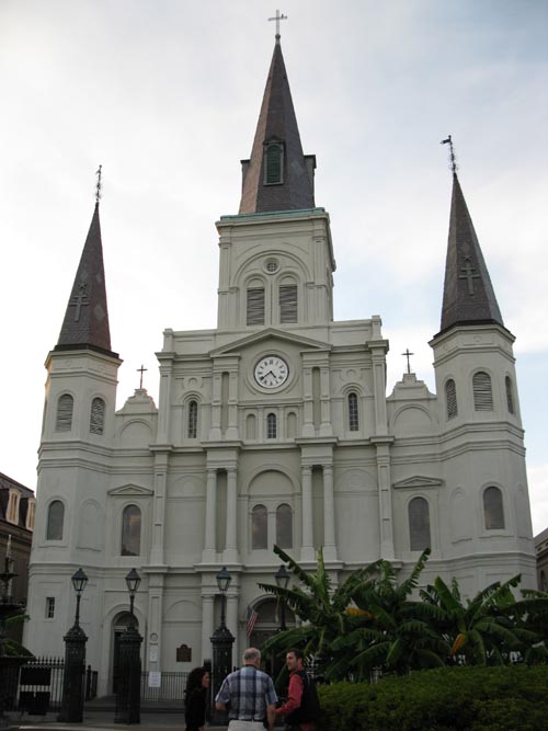 Saint Louis Cathedral, Jackson Square, French Quarter, New Orleans, Louisiana