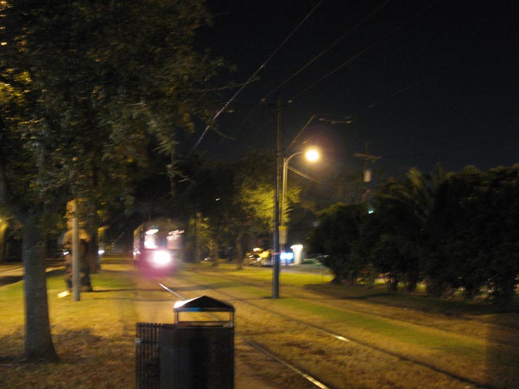 St. Charles Streetcar Stop, Oak Street, New Orleans, Louisiana