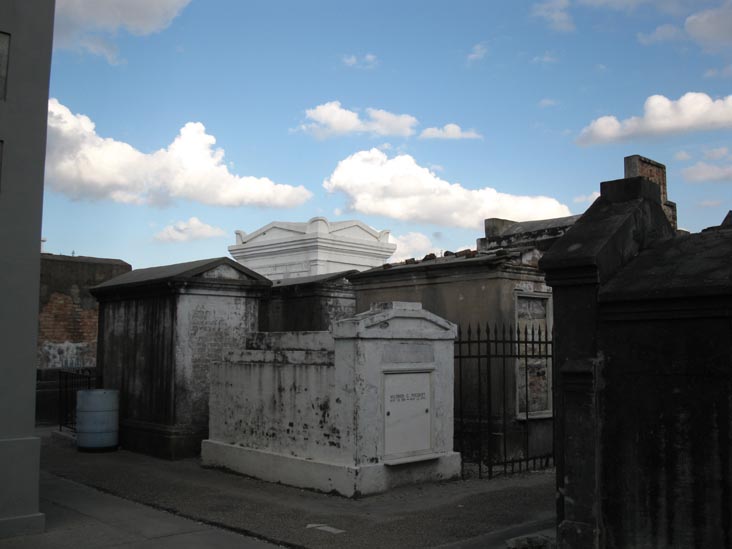 Saint Louis Cemetery #1, Basin Street Between Conti Street and St. Louis Street, New Orleans, Louisiana