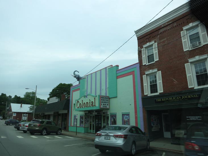 The Colonial Theatre, 163 High Street, Belfast, Maine, July 1, 2013