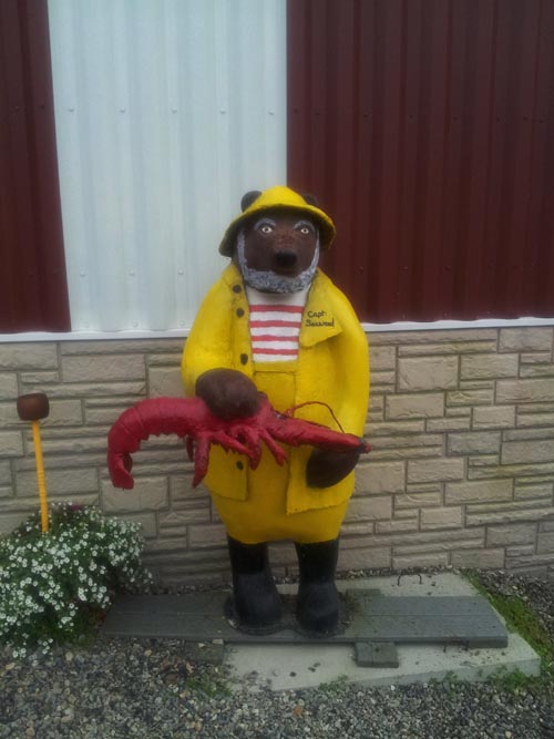 Captain Seaweed, Young's Lobster Pound, 4 Mitchell Street, Belfast, Maine, July 1, 2013