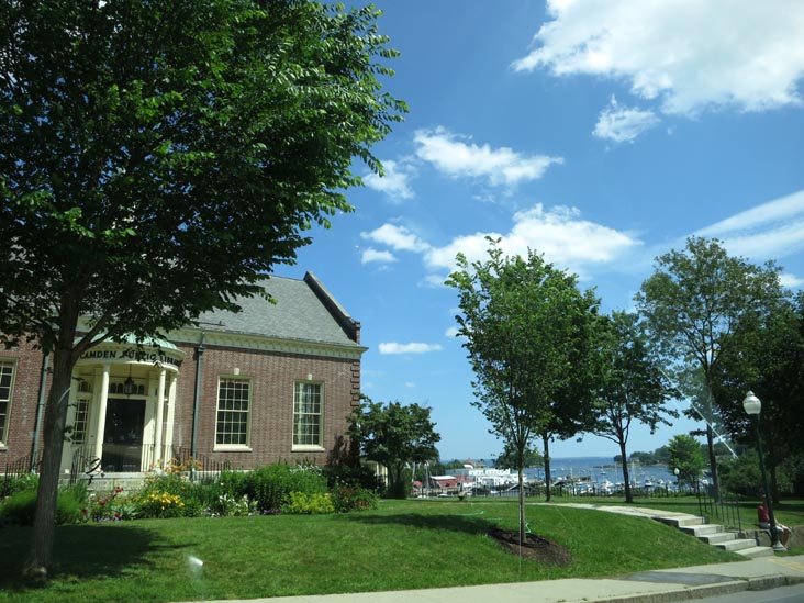 Camden Public Library, 55 Main Street, Camden, Maine, July 5, 2013