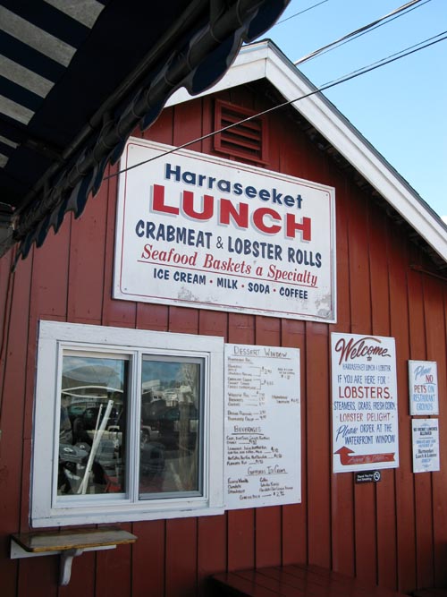Harraseeket Lunch & Lobster Company, 36 Main Street, South Freeport, Maine