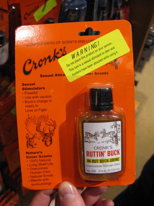 Cronk's Cover Scents, L.L. Bean Hunting & Fishing Store, 95 Main Street, Freeport, Maine