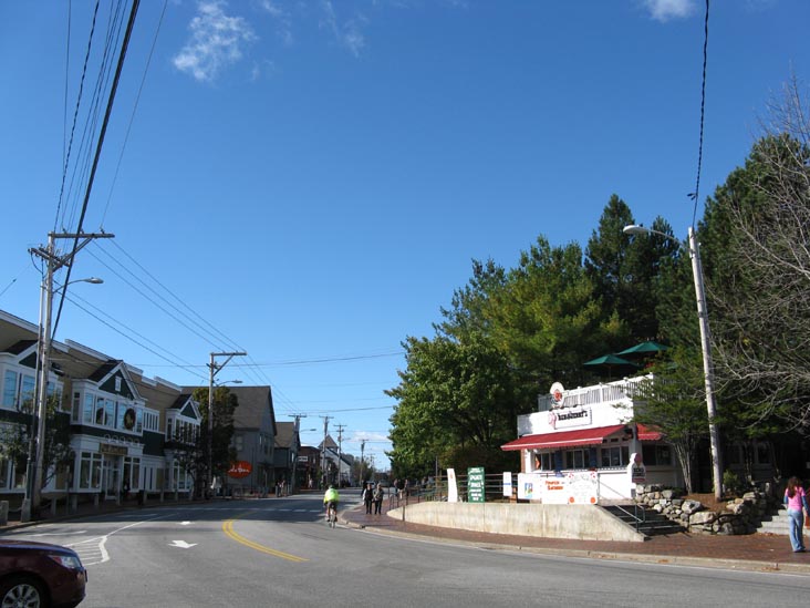 Main Street at Bow Street, Freeport, Maine