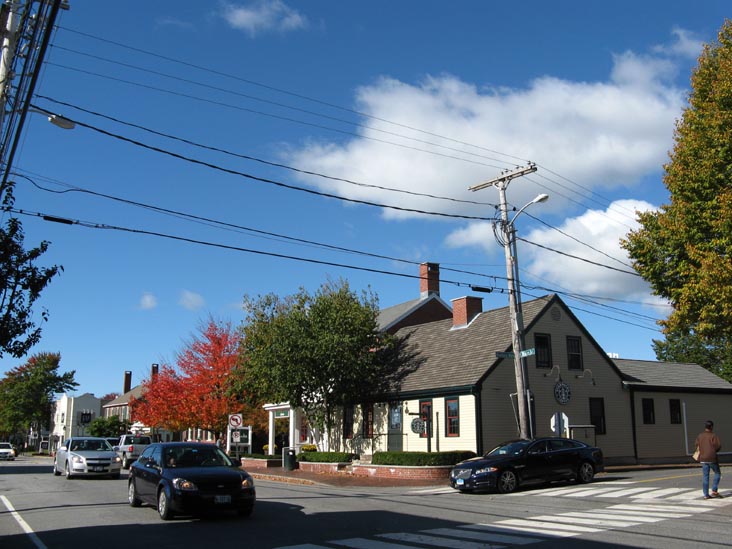 Main Street and Nathan Nye Street, Freeport, Maine