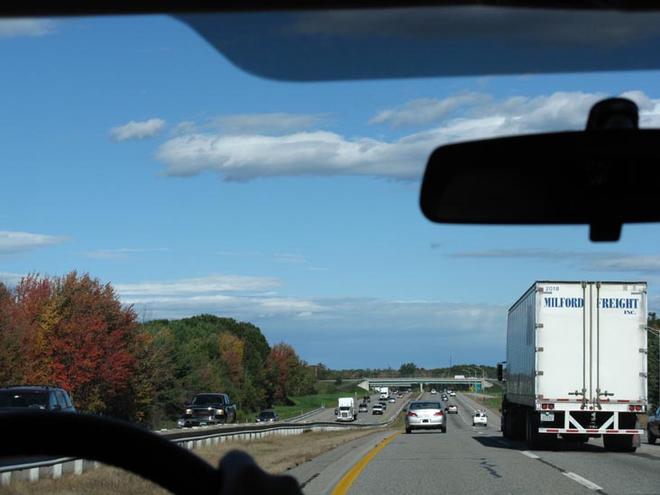 Northbound Interstate 95, Maine, October 8, 2010