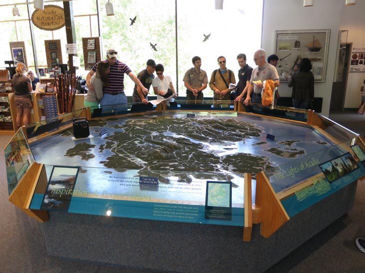 Visitor Center, Acadia National Park, Mount Desert Island, Maine, July 3, 2013