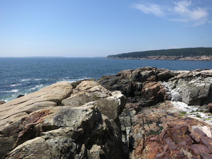 Otter Cove Near Fabbri Picnic Area, Acadia National Park, Mount Desert Island, Maine, July 3, 2013