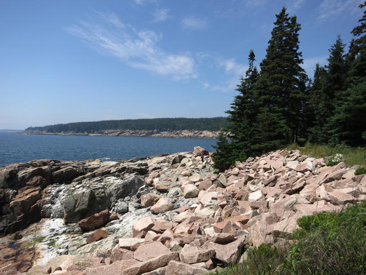 Otter Cove Near Fabbri Picnic Area, Acadia National Park, Mount Desert Island, Maine, July 3, 2013