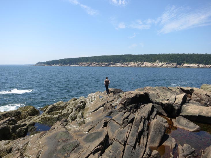 Otter Cove Near Fabbri Picnic Area, Acadia National Park, Mount Desert Island, Maine, July 3, 2013