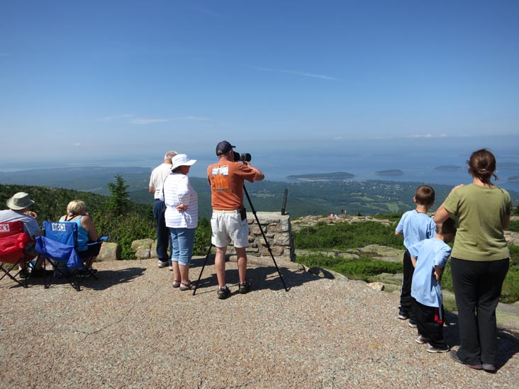 Cadillac Mountain, Acadia National Park, Mount Desert Island, Maine, July 3, 2013