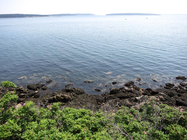 View From Bass Harbor Head Lighthouse, Acadia National Park, Mount Desert Island, Maine, July 4, 2013
