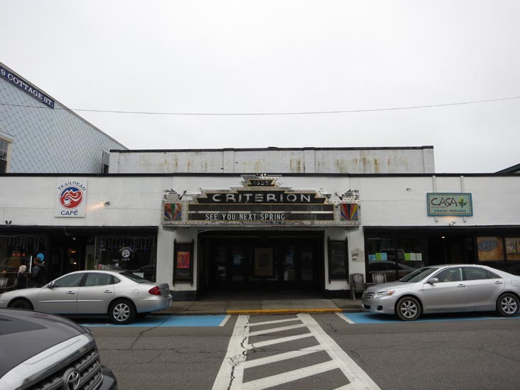 Criterion Theatre, 35 Cottage Street, Bar Harbor, Maine, July 2, 2013