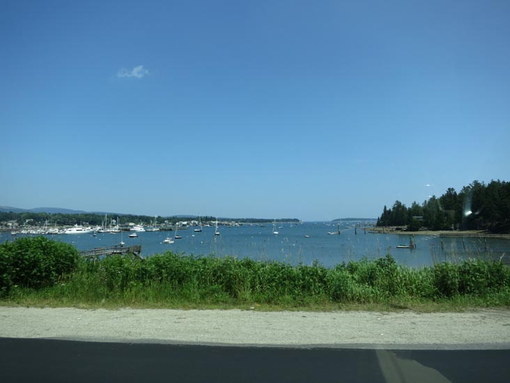Southwest Harbor From Main Street, Southwest Harbor, Maine, July 4, 2013