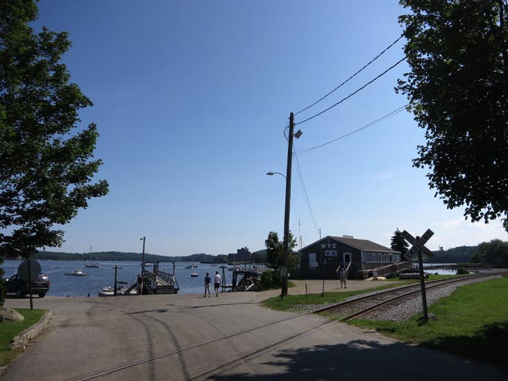Waterfront, Wiscasset, Maine, July 5, 2013