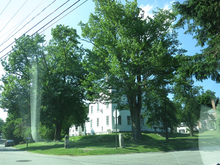 Lee Street at High Street, Wiscasset, Maine, July 5, 2013