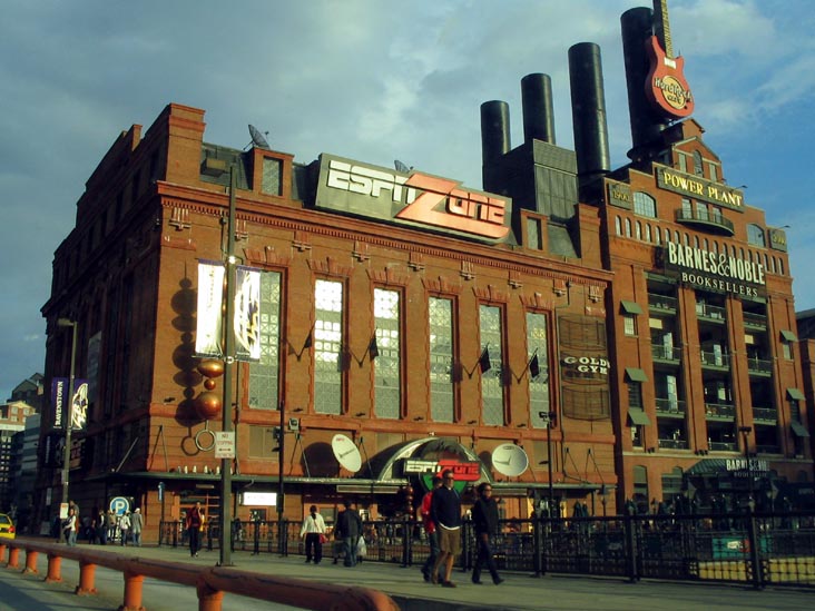 Power Plant Building, Pratt Street, Baltimore, Maryland