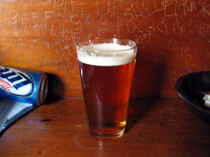 Cask-Conditioned Bertha's Bitter, Bertha's Restaurant & Bar, 734 South Broadway, Fells Point, Baltimore, Maryland