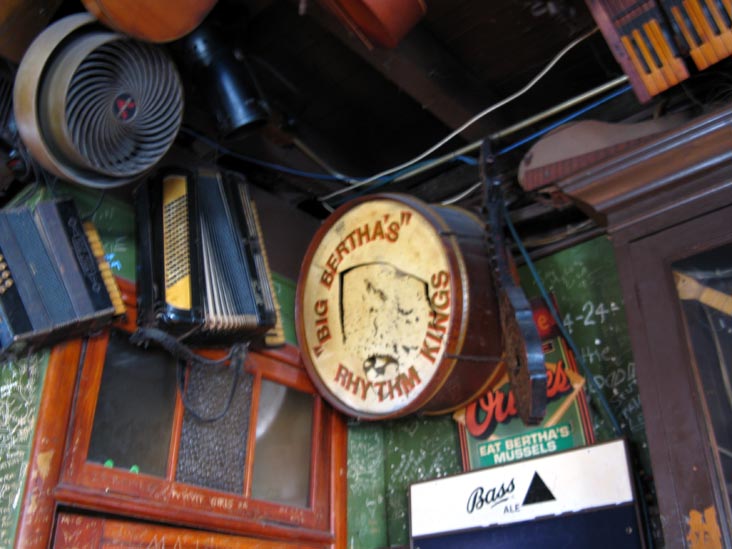 Bertha's Restaurant & Bar, 734 South Broadway, Fells Point, Baltimore, Maryland