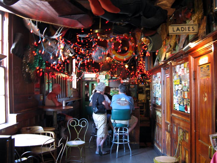 Bar, Bertha's Restaurant & Bar, 734 South Broadway, Fells Point, Baltimore, Maryland