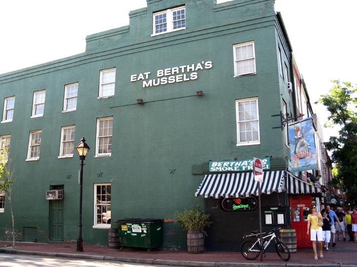 Bertha's Restaurant & Bar, 734 South Broadway, Fells Point, Baltimore