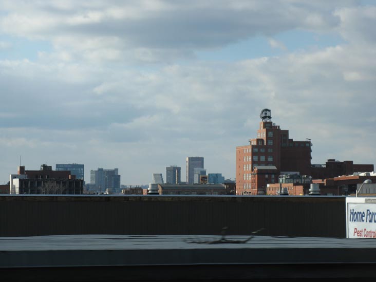 Natty Boh Tower, 3600 O'Donnell Street, Baltimore, Maryland, From Interstate 895