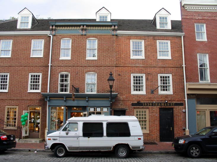Thames Street, Fells Point, Baltimore, Maryland