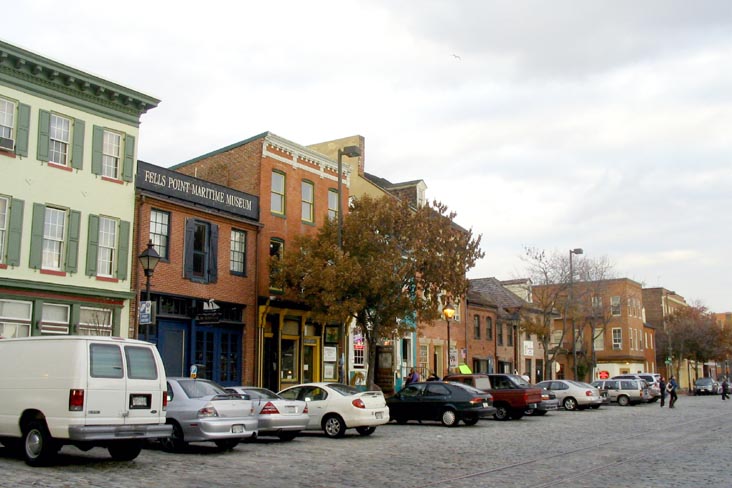 Thames Street, Fells Point, Baltimore, Maryland