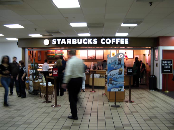 Starbucks, Chesapeake House Travel Plaza, Milepost 96.5, Interstate 95, North East, Maryland
