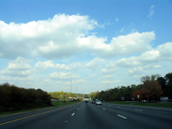 Northbound Interstate 95 Near Maryland Welcome Center, Howard County, Maryland, November 4, 2007