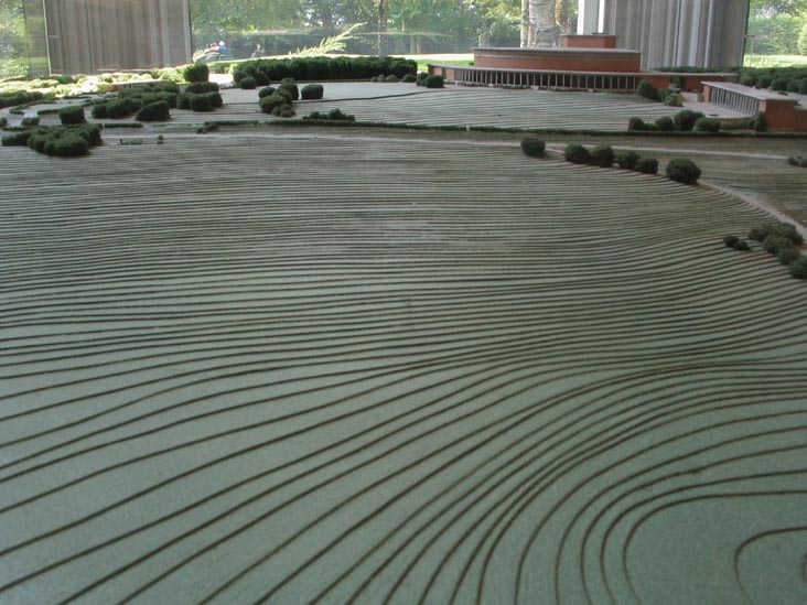 Topographical Model, Visitor Center, Tanglewood, Lenox, Massachusetts