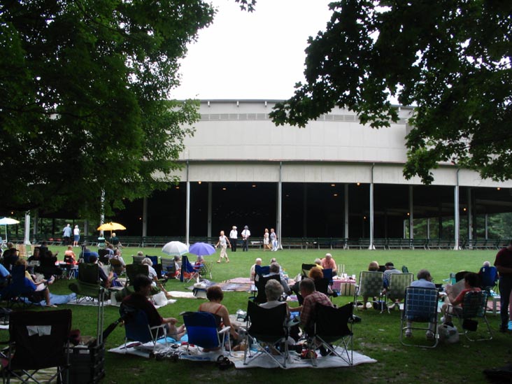 The Lawn, Koussevitzky Music Shed, Tanglewood, Lenox, Massachusetts