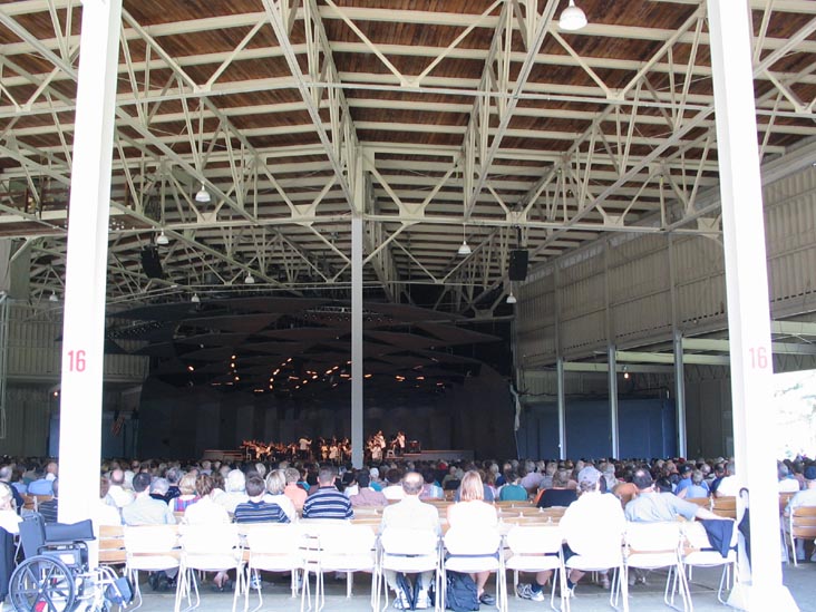 Koussevitzky Music Shed, Peter Oundjian Conducting Beethoven's Symphony No. 3, Tanglewood, Lenox, Massachusetts