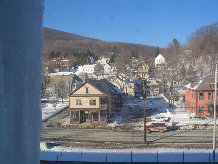 View Looking North from Building 5, MASS MoCA, North Adams, Massachusetts